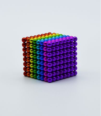 CUBE 512 BILLES MAGNETIQUES