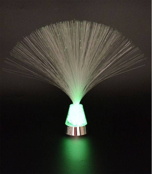 LAMPE EN ARC EN CIEL EN FIBRE OPTIQUE