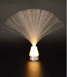 LAMPE EN ARC EN CIEL EN FIBRE OPTIQUE