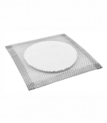 TOILE METALLIQUE AVEC CENTRE CERAMIQUE 150X150MM
