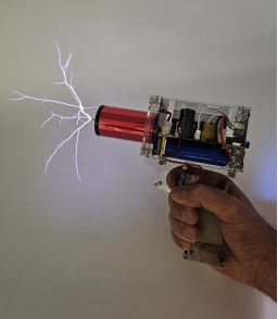 BOBINE DE TESLA FORME PISTOLET