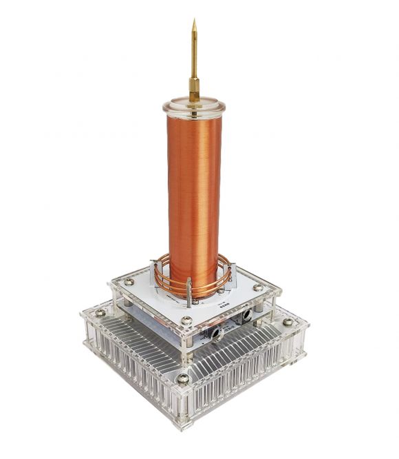 BOBINE DE TESLA MUSICALE ET DANSANTE