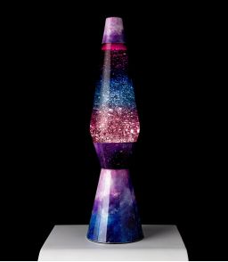 LAMPE A PAILLETTES GALAXIE