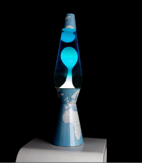 LAMPE A LAVE CARTE DU MONDE