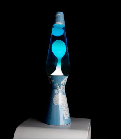 LAMPE A LAVE CARTE DU MONDE