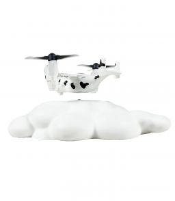 BOEING-BELL V22 OSPRAY EN LEVITATION SUR NUAGE