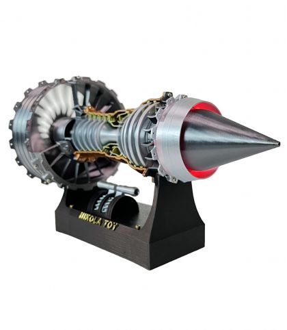 MODELE DE MOTEUR TURBOFAN TR900 3D 25CM
