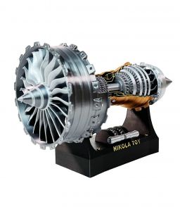 MODELE DE MOTEUR TURBOFAN TR900 3D 25CM