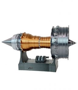 MODELE DE MOTEUR TURBOFAN TR900 3D 25CM
