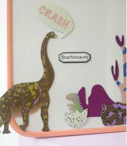 JEU MAGNETIQUE - LES DINOSAURES