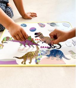 JEU MAGNETIQUE - LES DINOSAURES