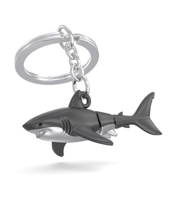 PORTE-CLES METALMORPHOSE - REQUIN