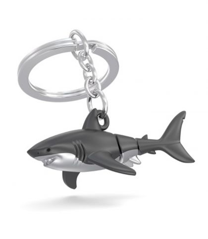 PORTE-CLES METALMORPHOSE - REQUIN