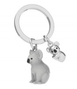 PORTE-CLES METALMORPHOSE - KOALA ET SON PETIT