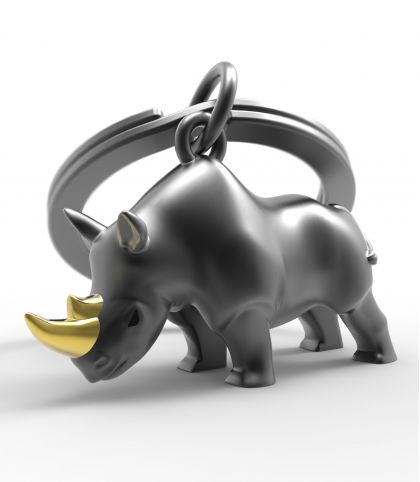 PORTE-CLES METALMORPHOSE - RHINOCEROS