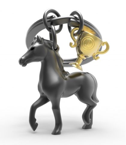 PORTE-CLES METALMORPHOSE - CHEVAL