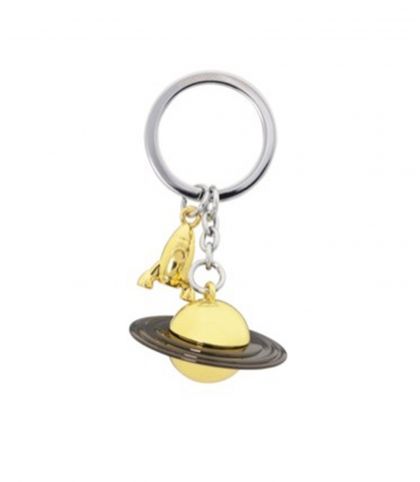 PORTE-CLES METALMORPHOSE - SATURNE ET SA FUSEE