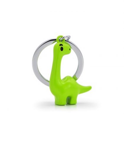 PORTE-CLES METALMORPHOSE - DINO VERT
