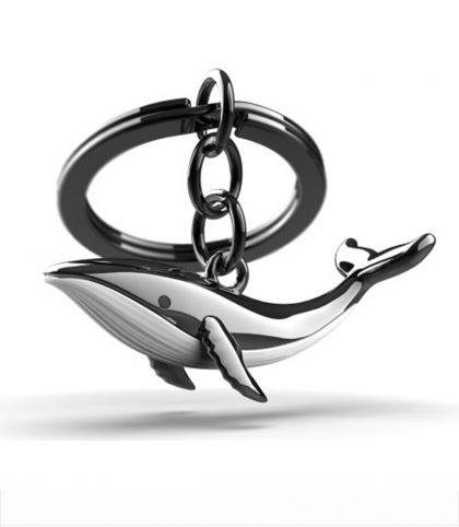 PORTE-CLES METALMORPHOSE - BALEINE