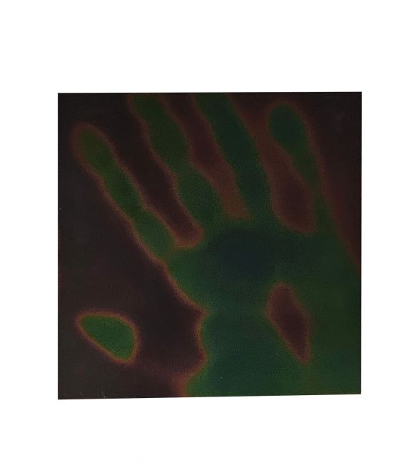 FEUILLE THERMOCHROMIQUE 15x15 CM AUTOCOLLANTE