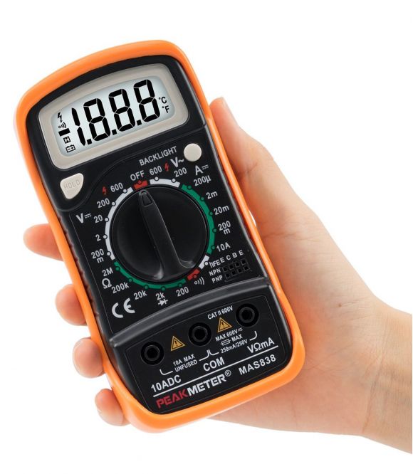 MULTIMÈTRE COMPACT - PM838