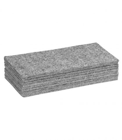 LOT DE 10 RECHARGES POUR EFFACEUR DE TABLEAU MAGNETIQUE