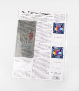 FEUILLE DE FILTRE POLARISANT 80X160 MM