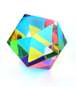 CMY CUBE - POLYHEDRE OPTIQUE SYNTHESE DES COULEURS