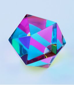 CMY CUBE - POLYHEDRE OPTIQUE SYNTHESE DES COULEURS