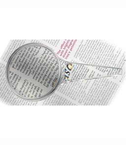 LOUPE A MAIN PLASTIQUE TRANSPARENT