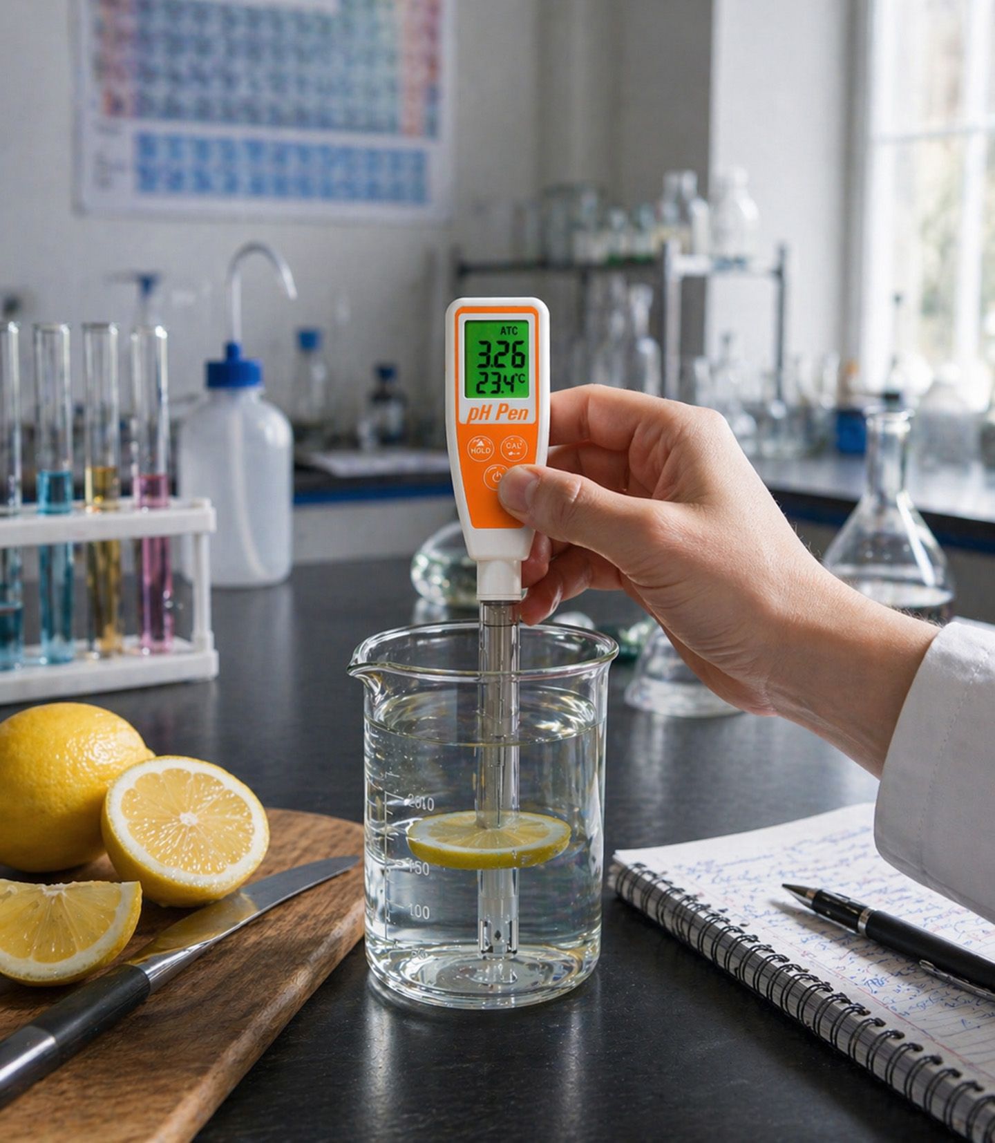 PH-MÈTRE STYLO ETALONNAGE AUTOMATIQUE