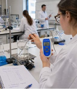 THERMOMÈTRE NUMERIQUE AVEC SONDE DEPORTEE INOX 20CM - BLUEMETER