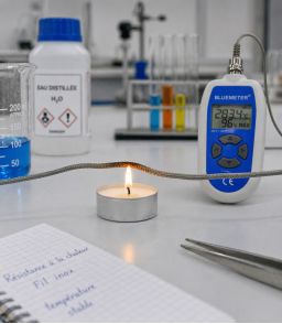 THERMOMÈTRE NUMERIQUE AVEC SONDE DEPORTEE INOX 20CM - BLUEMETER