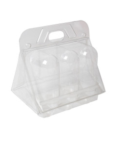 LOT DE 6 SERRES PLASTIQUE POUR GERMINATION