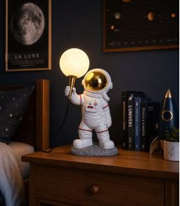 LAMPE ASTRONAUTE LUNE