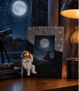 CADRE PHOTO ASTRONAUTE ASSIS
