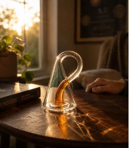 MINI BOUTEILLE DE KLEIN EN VERRE