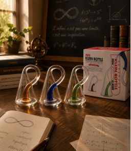 MINI BOUTEILLE DE KLEIN EN VERRE