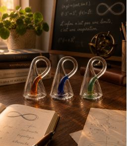 MINI BOUTEILLE DE KLEIN EN VERRE