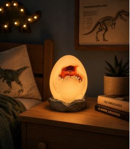 VEILLEUSE DINOSAURE T-REX (DANS L'OEUF)