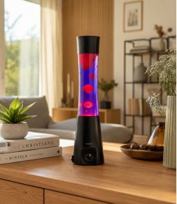 LAMPE A LAVE ENCEINTE BLUETOOTH