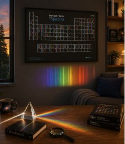 TABLEAU PERIODIQUE DES SPECTRES LUMINEUX