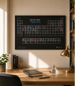 TABLEAU PERIODIQUE DES SPECTRES LUMINEUX