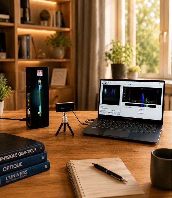 SPECTROSCOPE NUMÉRIQUE USB - RSPEC EXPLORER