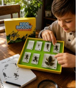 COFFRET CYCLE DE VIE DE LA GRENOUILLE