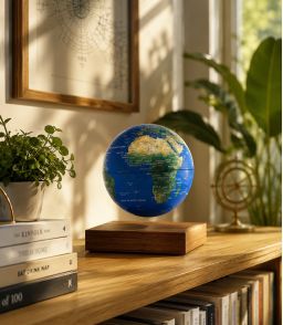 GLOBE TERRESTRE GEOMINI EN LEVITATION