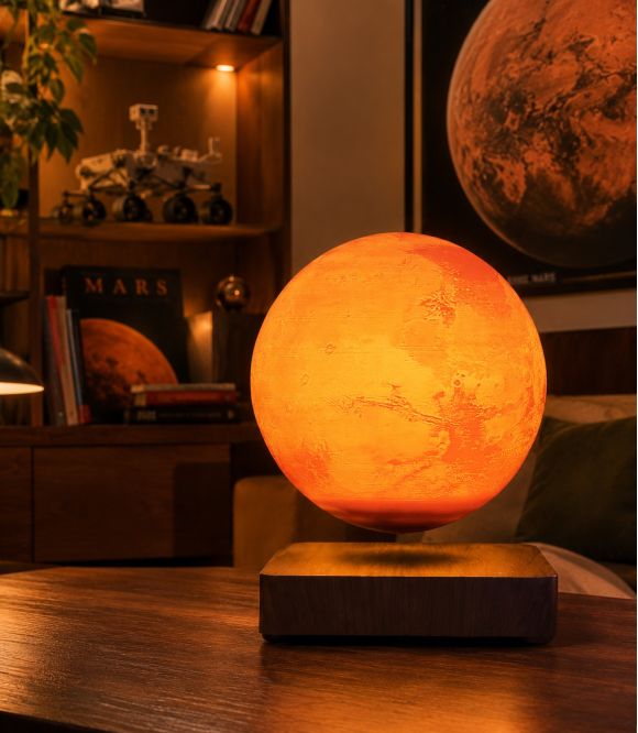 GLOBE MARS EN LEVITATION