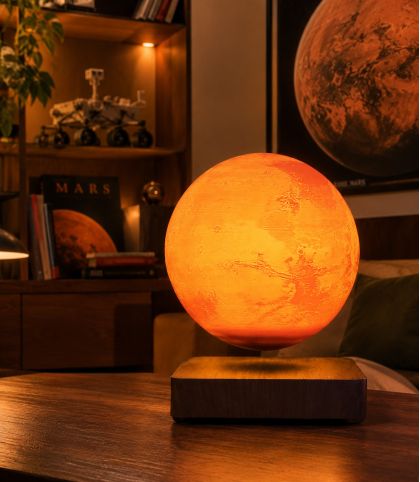 GLOBE MARS EN LEVITATION