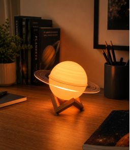 LAMPE LED 16 COULEURS SATURNE