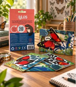 CARTE PUZZLE 3D - PAPILLON